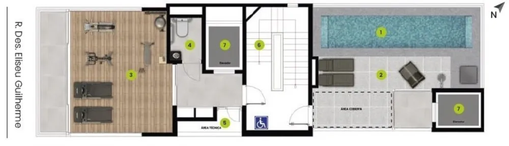 Apartamento, 1 quarto, 26 m² - Foto 5