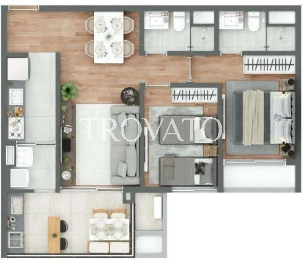 Apartamento, 3 quartos, 147 m² - Foto 8