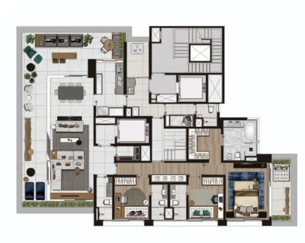 Apartamento, 3 quartos, 231 m² - Foto 14