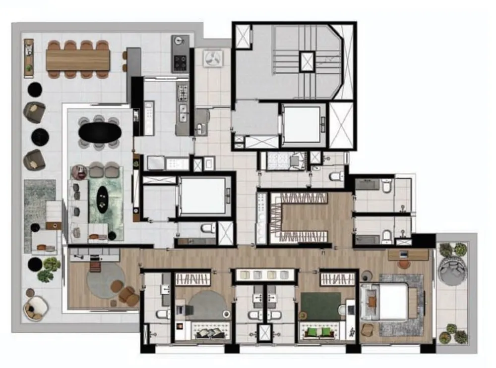 Apartamento, 3 quartos, 231 m² - Foto 13