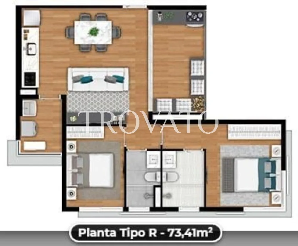 Apartamento, 2 quartos, 78 m² - Foto 13