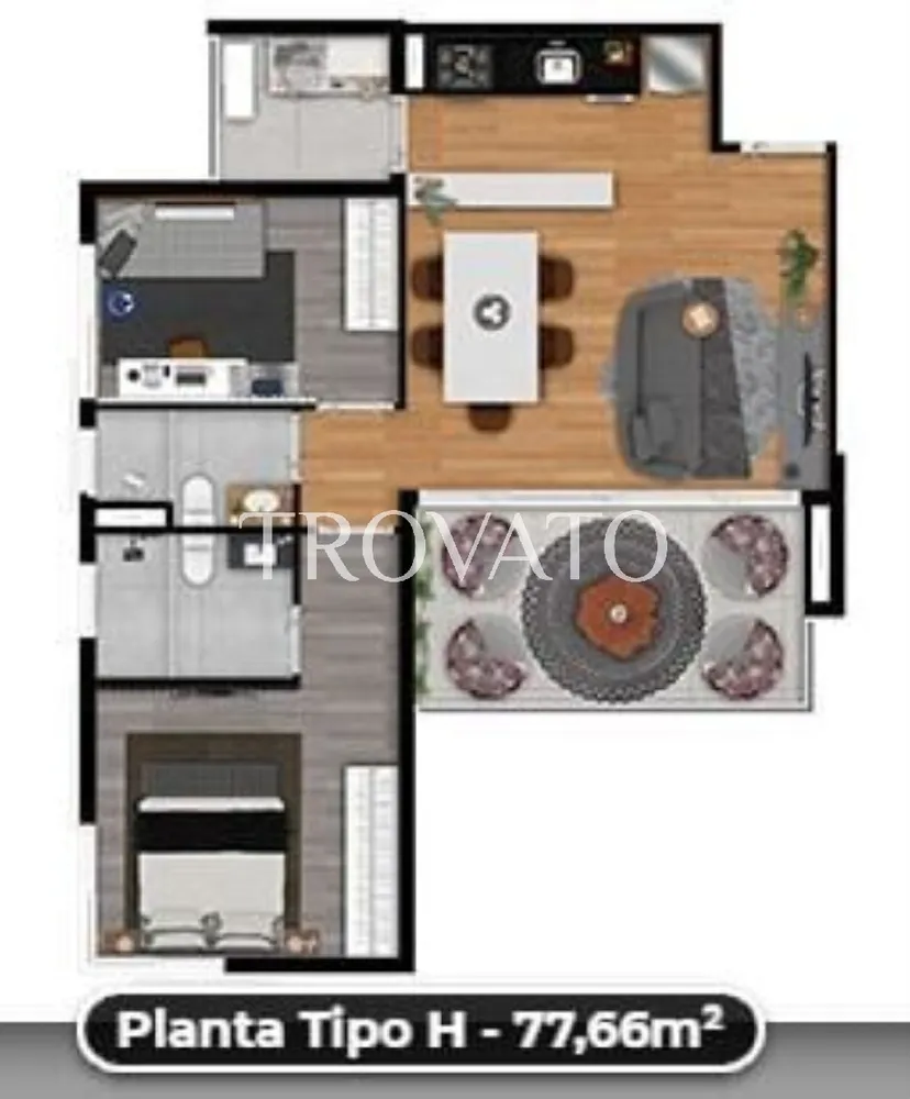 Apartamento, 2 quartos, 78 m² - Foto 15