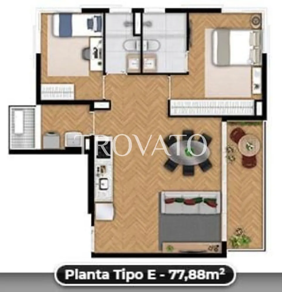 Apartamento, 2 quartos, 78 m² - Foto 16