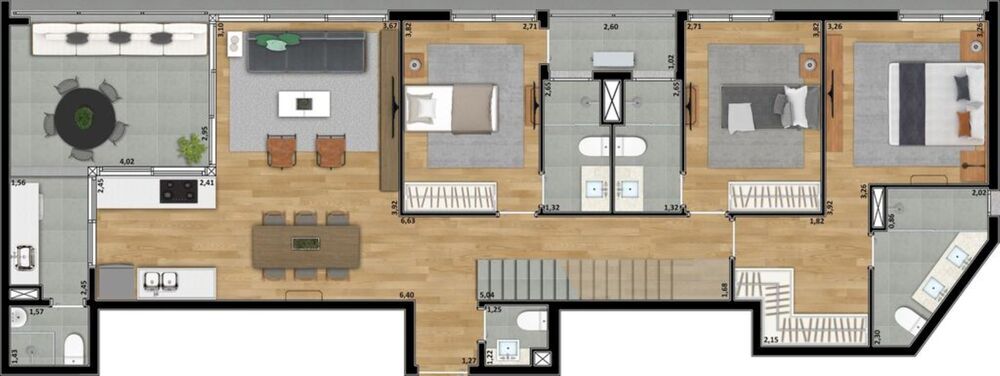 Apartamento, 3 quartos, 106 m² - Foto 13