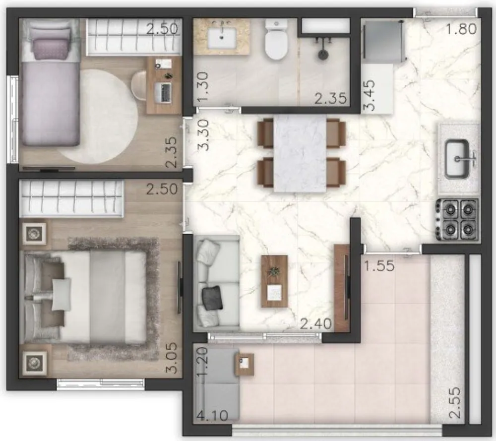 Apartamento, 4 quartos, 161 m² - Foto 16