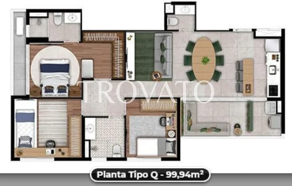 Apartamento, 1 quarto, 31 m² - Foto 7