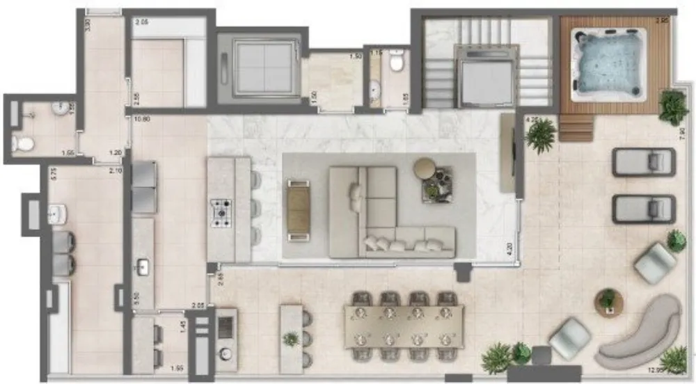Apartamento, 3 quartos, 142 m² - Foto 13