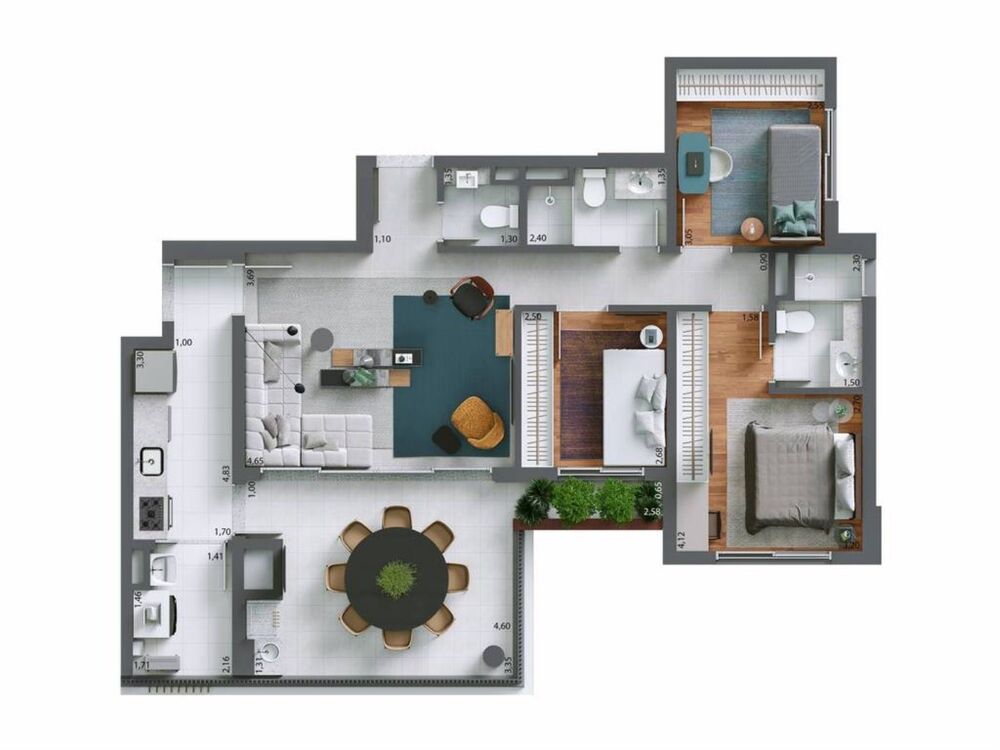 Apartamento, 4 quartos, 150 m² - Foto 17