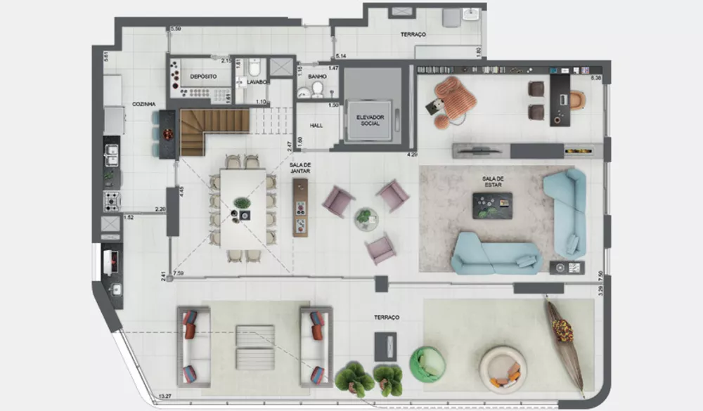 Cobertura, 3 quartos, 213 m² - Foto 39