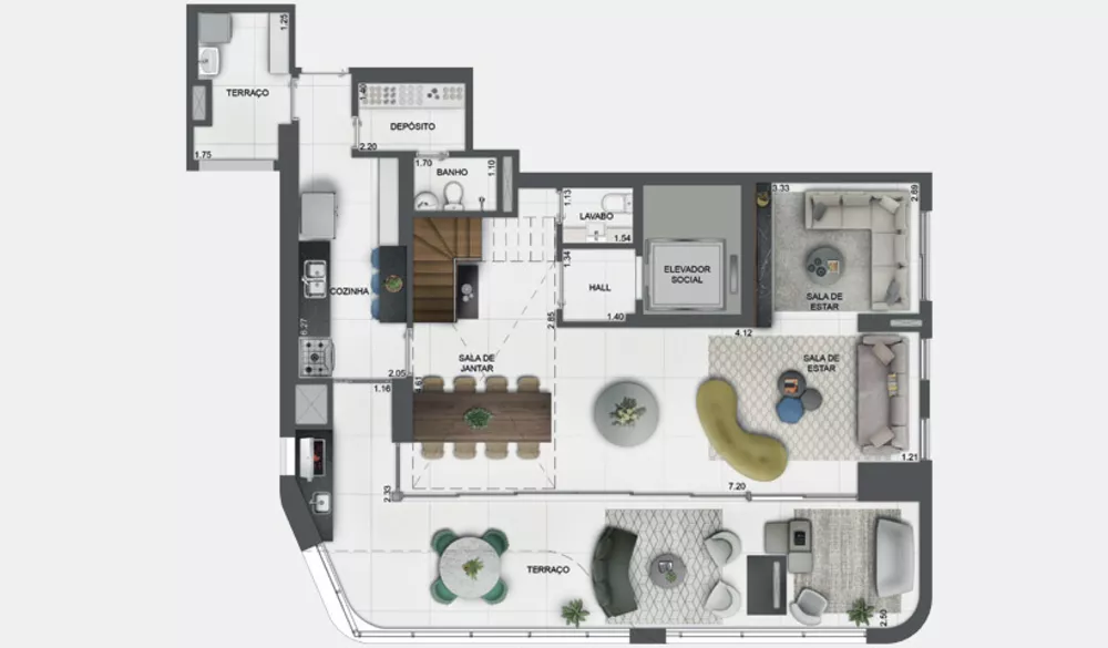 Cobertura, 3 quartos, 213 m² - Foto 37