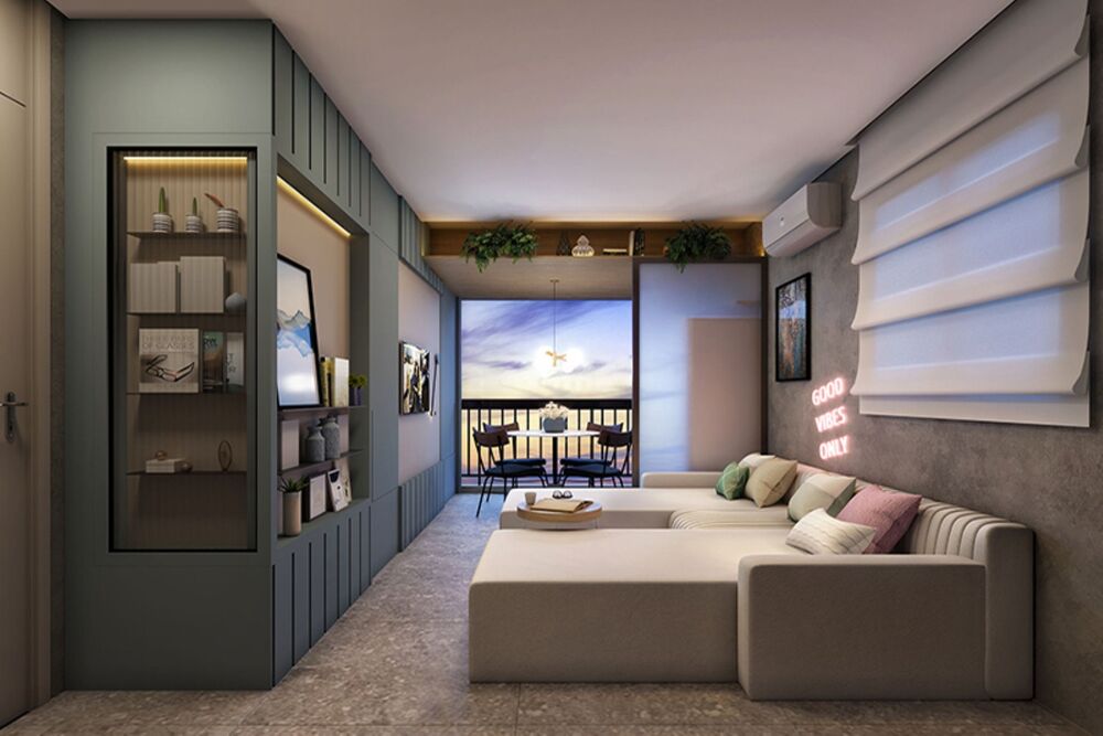 Apartamento, 1 quarto, 17 m² - Foto 2
