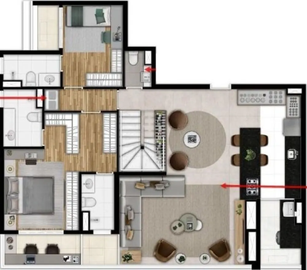 Apartamento, 3 quartos, 116 m² - Foto 14