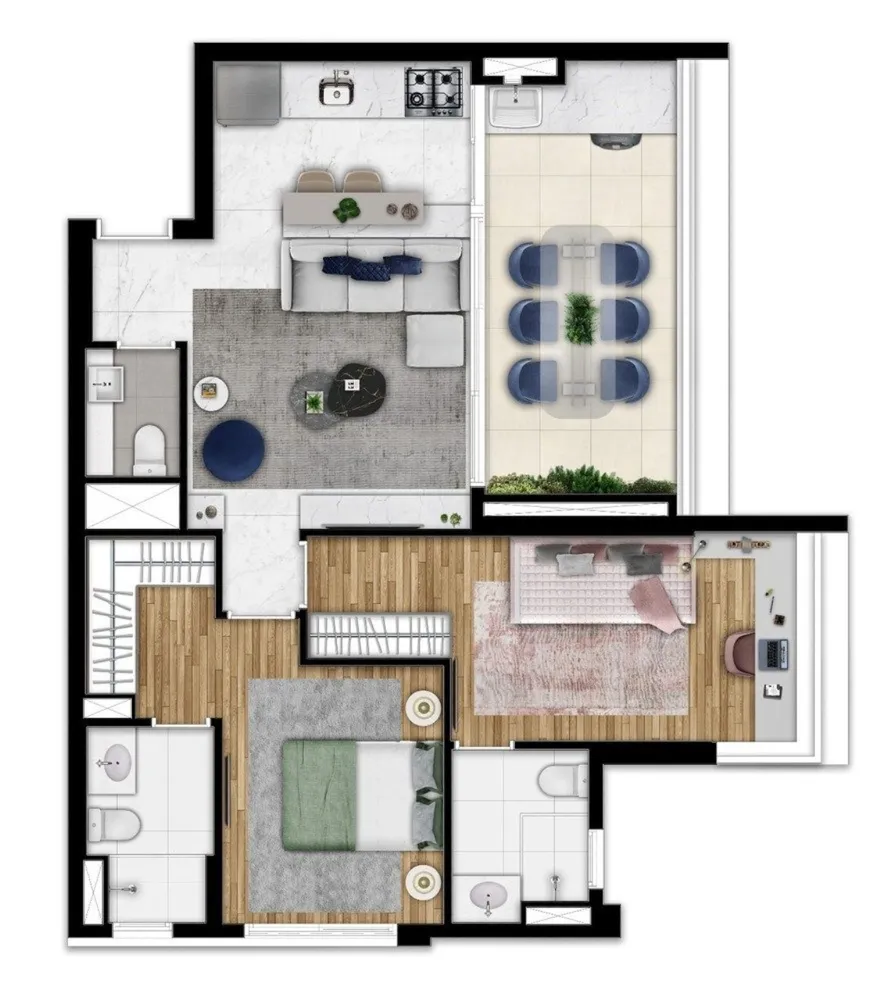 Apartamento, 3 quartos, 116 m² - Foto 12