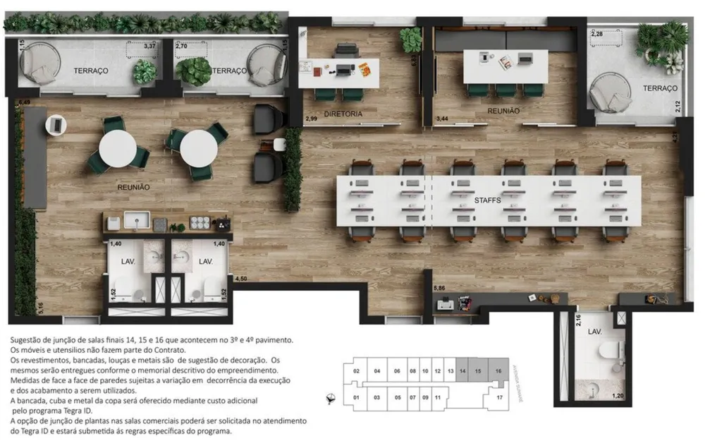 Sala-Conjunto, 42 m² - Foto 1
