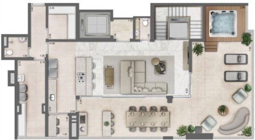 Apartamento, 3 quartos, 206 m² - Foto 29