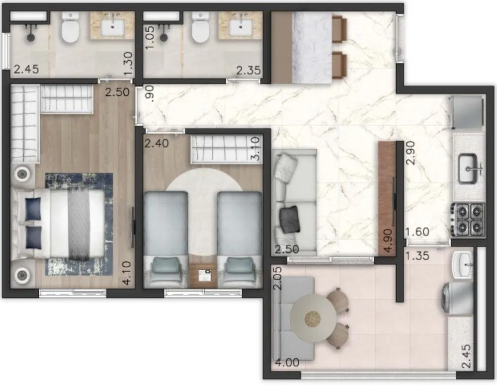 Apartamento, 3 quartos, 167 m² - Foto 16