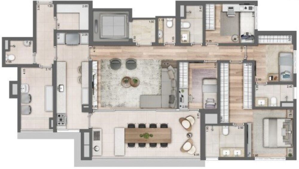 Apartamento, 3 quartos, 135 m² - Foto 31