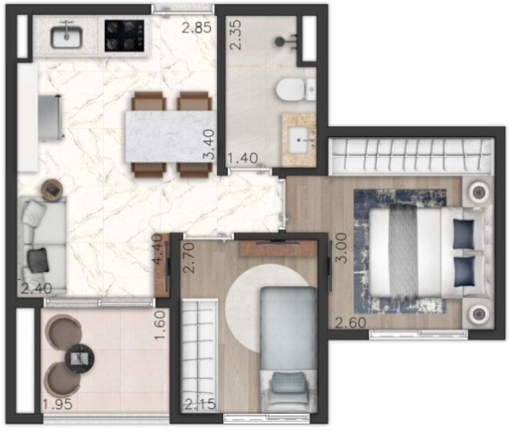Apartamento, 3 quartos, 135 m² - Foto 23