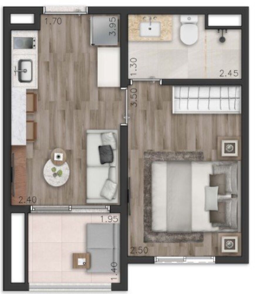 Apartamento, 3 quartos, 135 m² - Foto 3