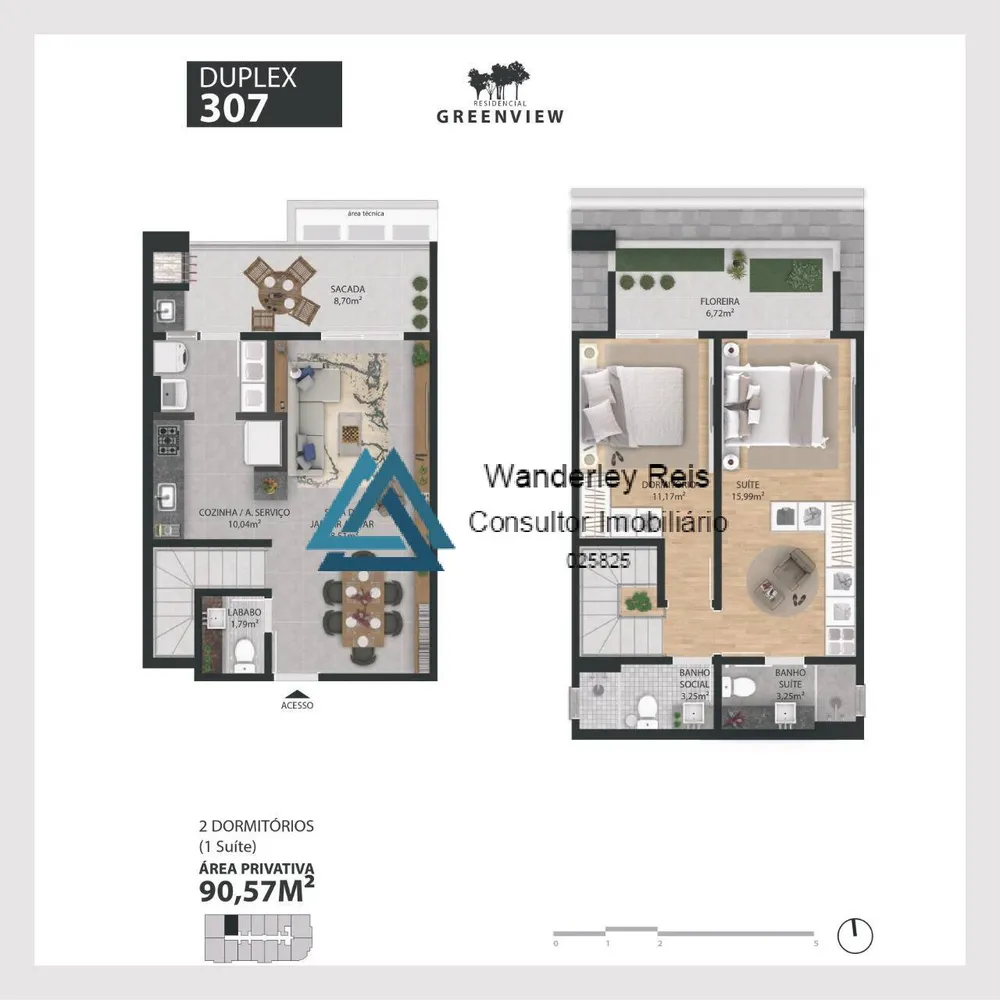 Apartamento, 2 quartos, 68 m² - Foto 13