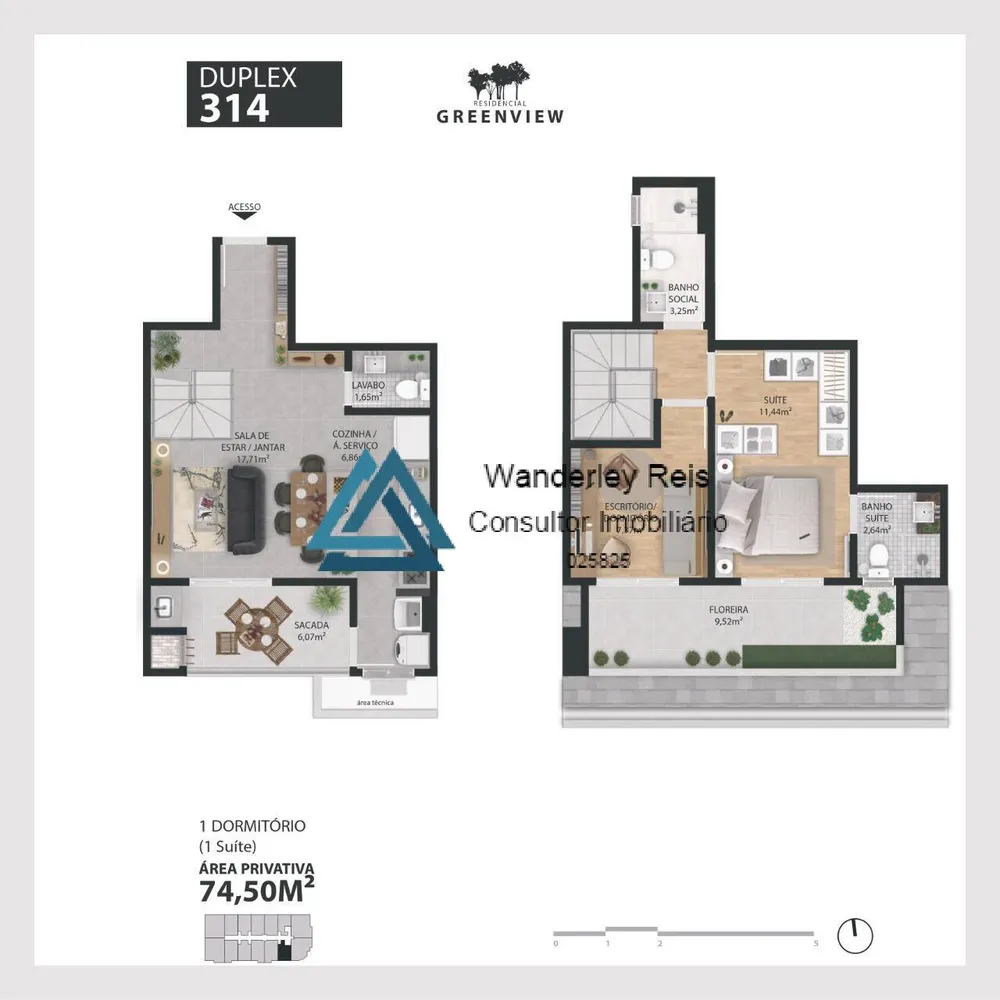 Apartamento, 2 quartos, 68 m² - Foto 8