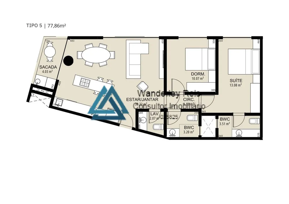 Apartamento, 2 quartos, 77 m² - Foto 13