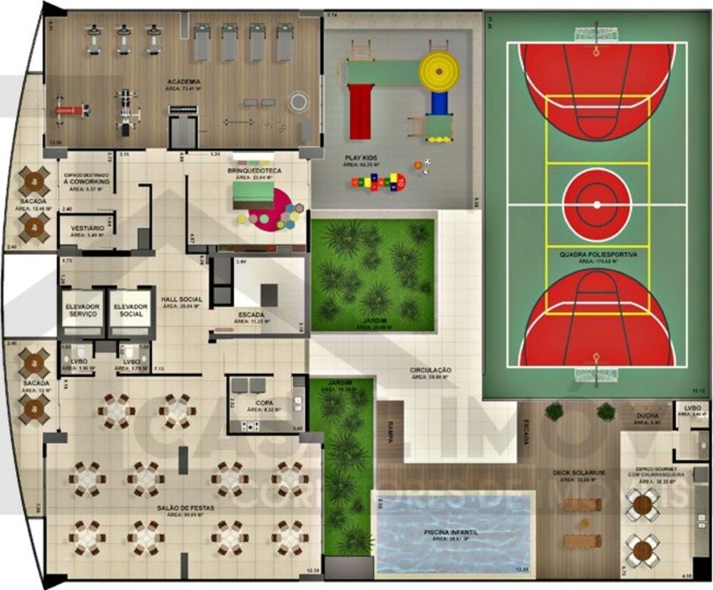 Apartamento, 3 quartos, 90 m² - Foto 4