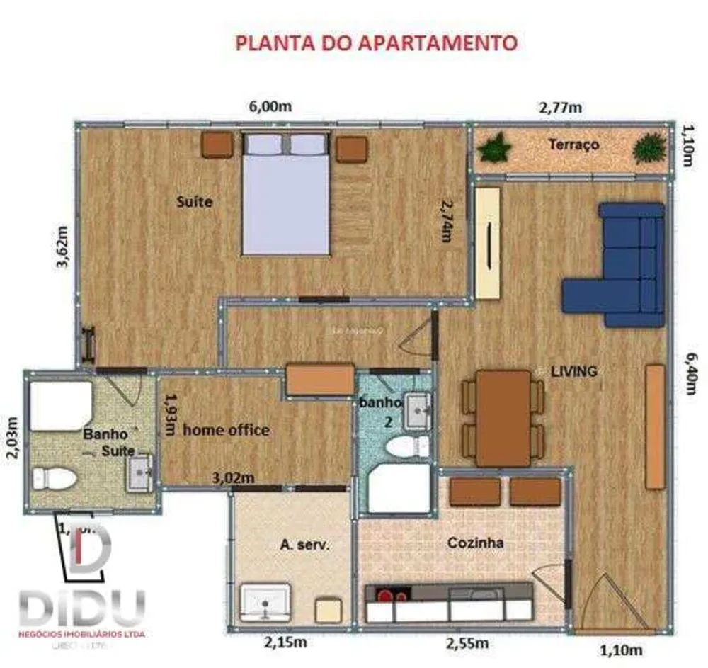 Apartamento, 2 quartos, 76 m² - Foto 9