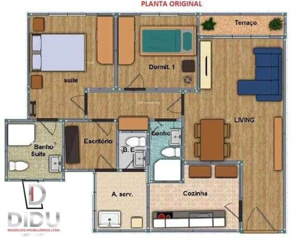 Apartamento, 2 quartos, 76 m² - Foto 4
