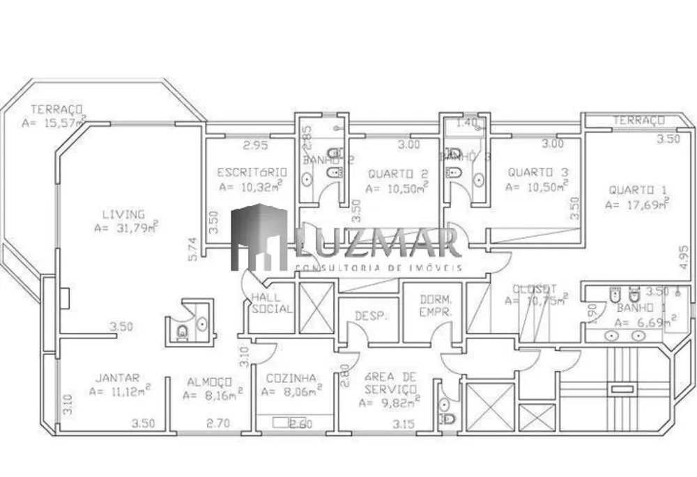 Apartamento, 4 quartos, 220 m² - Foto 24