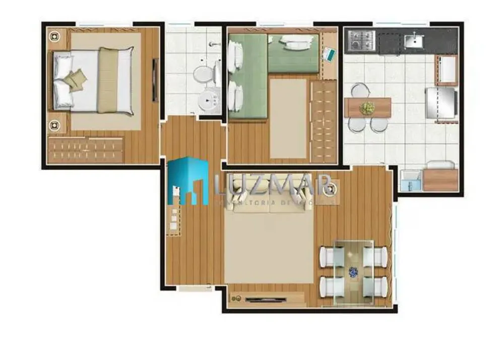 Apartamento, 2 quartos, 48 m² - Foto 16