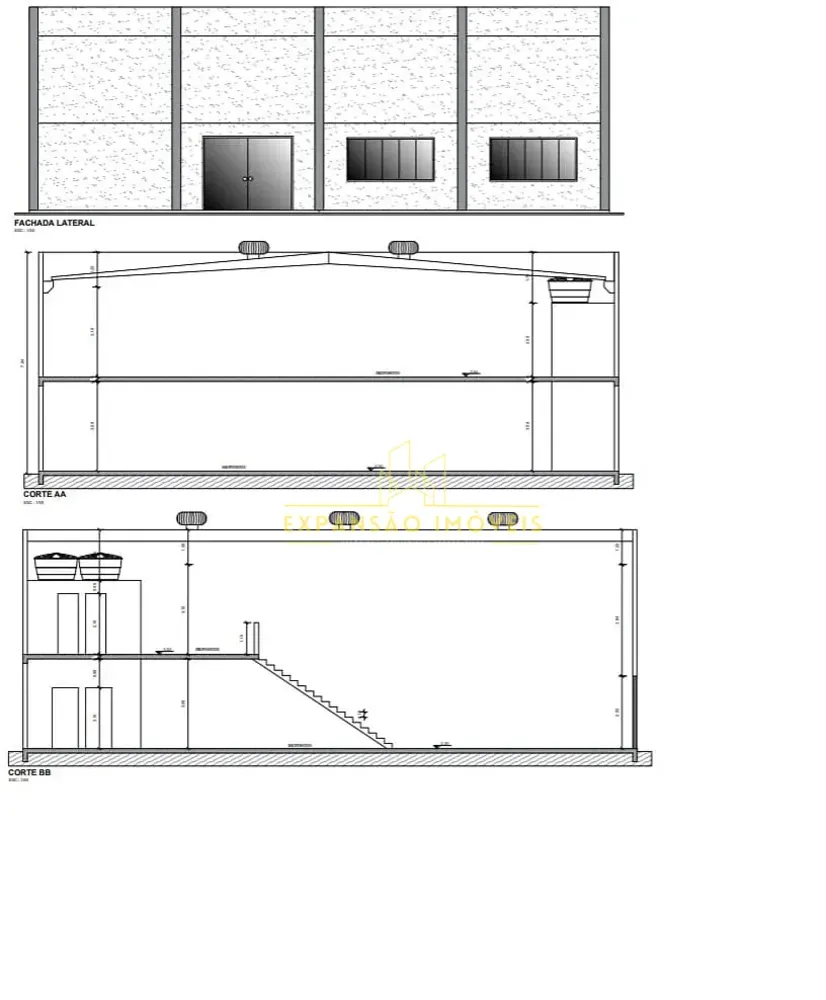 Depósito-Galpão, 538 m² - Foto 4