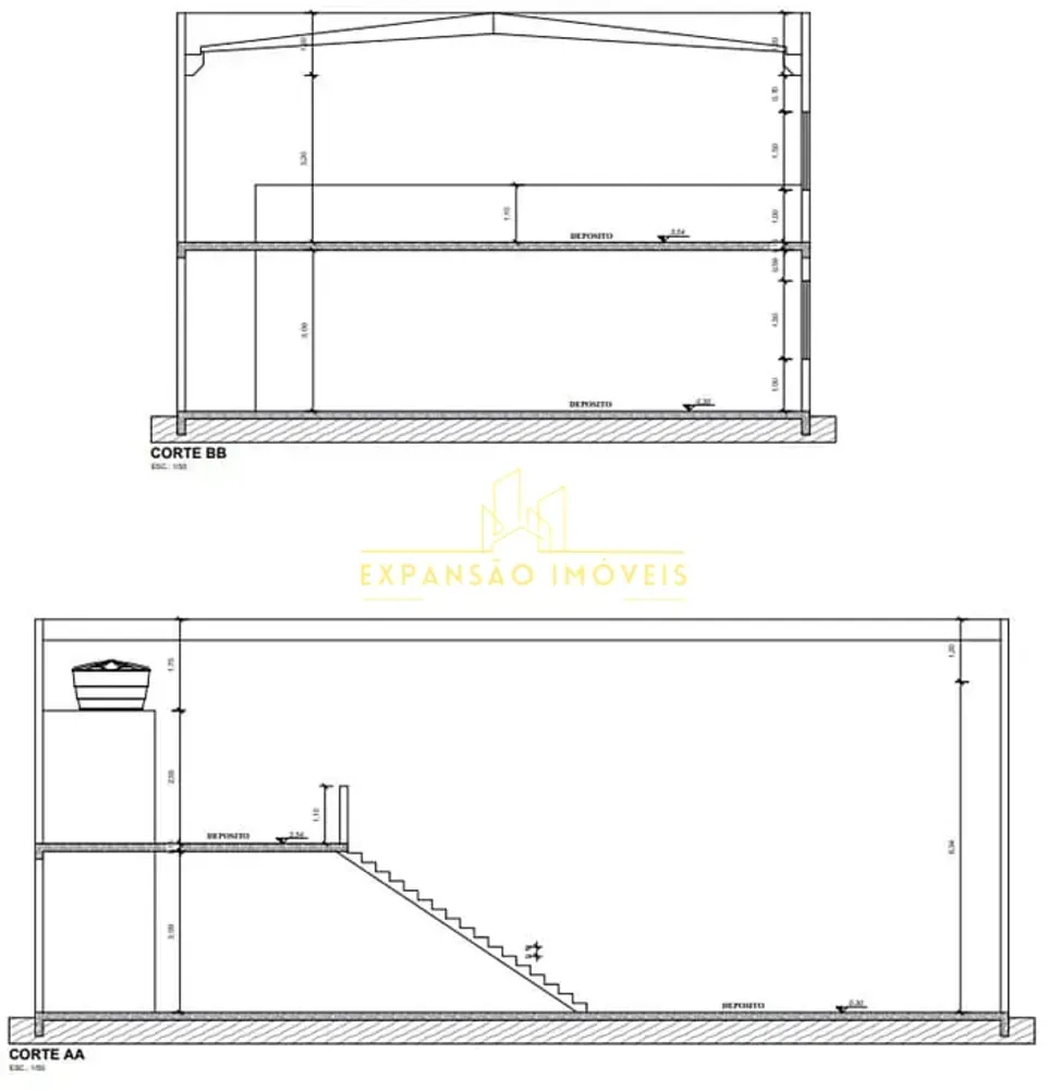 Depósito-Galpão, 314 m² - Foto 4