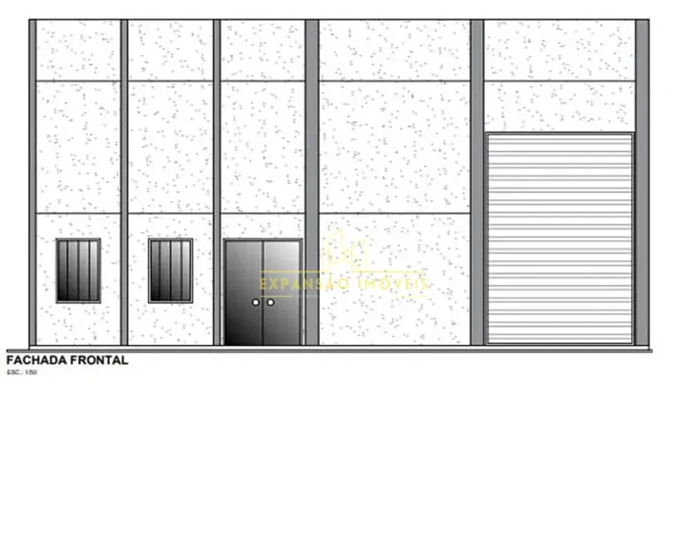 Depósito-Galpão, 314 m² - Foto 1