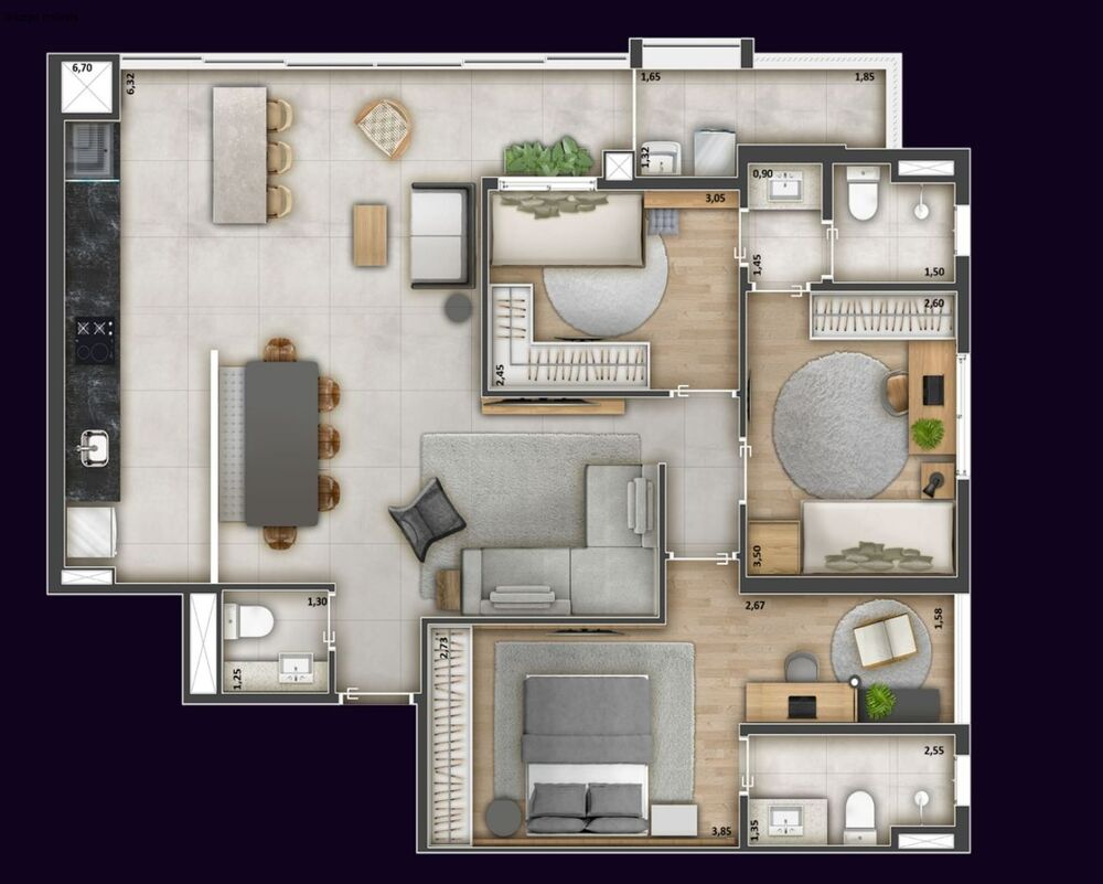 Apartamento, 2 quartos, 83 m² - Foto 25