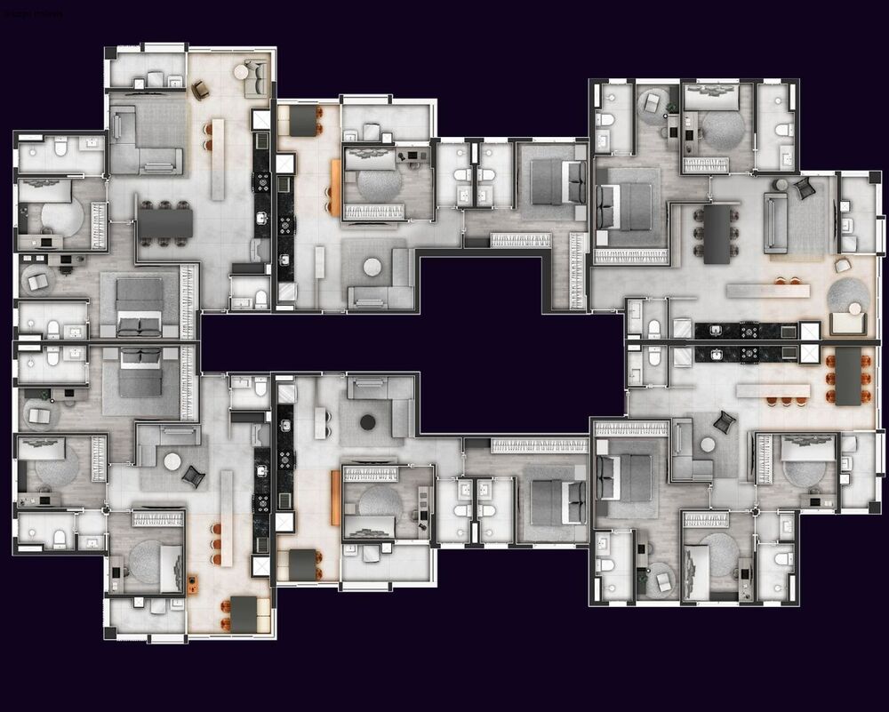 Apartamento à venda com 2 quartos, 99m² - Foto 10