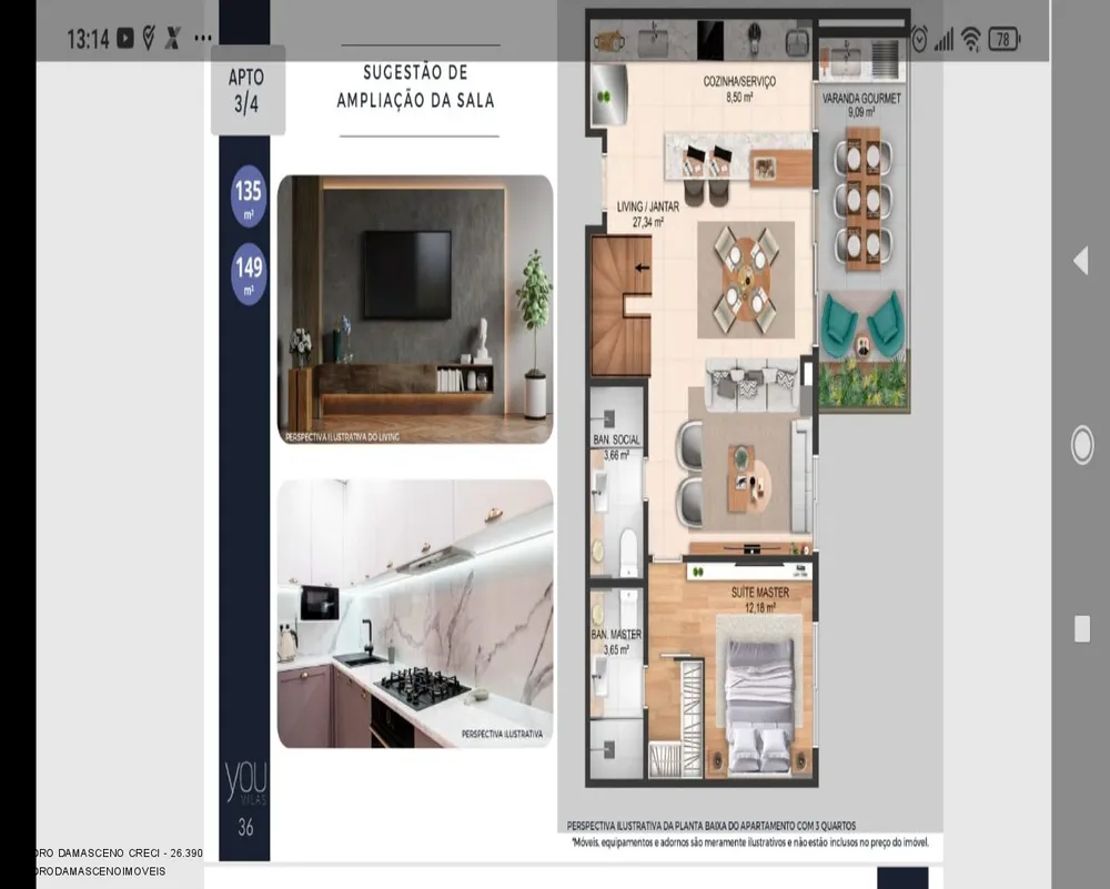 Apartamento, 3 quartos, 68 m² - Foto 11