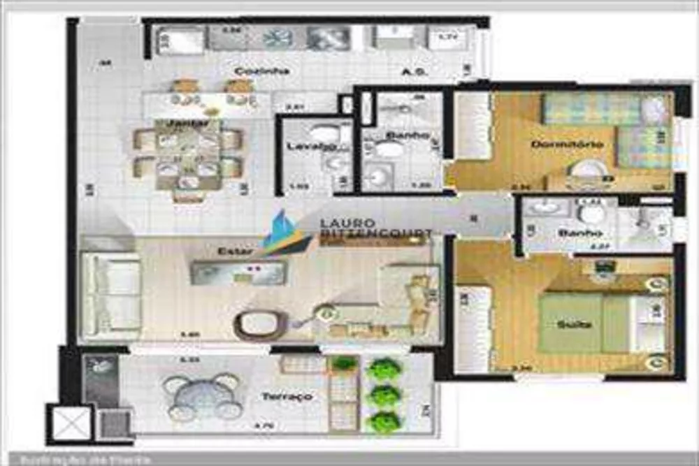 Apartamento à venda com 3 quartos, 92m² - Foto 4