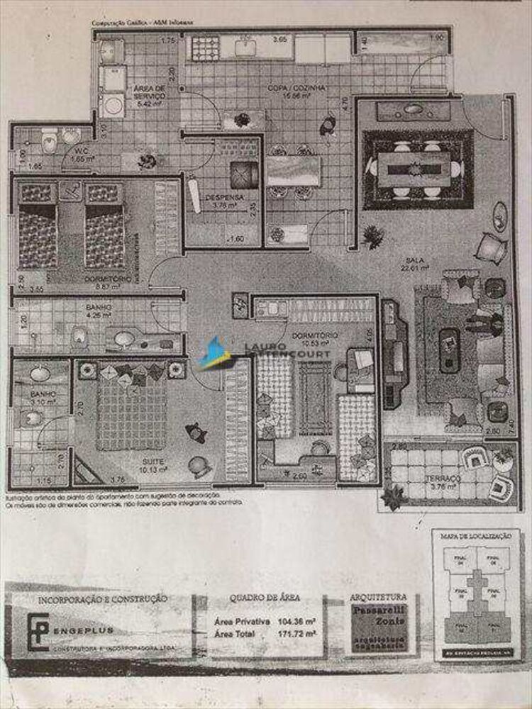 Apartamento, 3 quartos, 104 m² - Foto 4