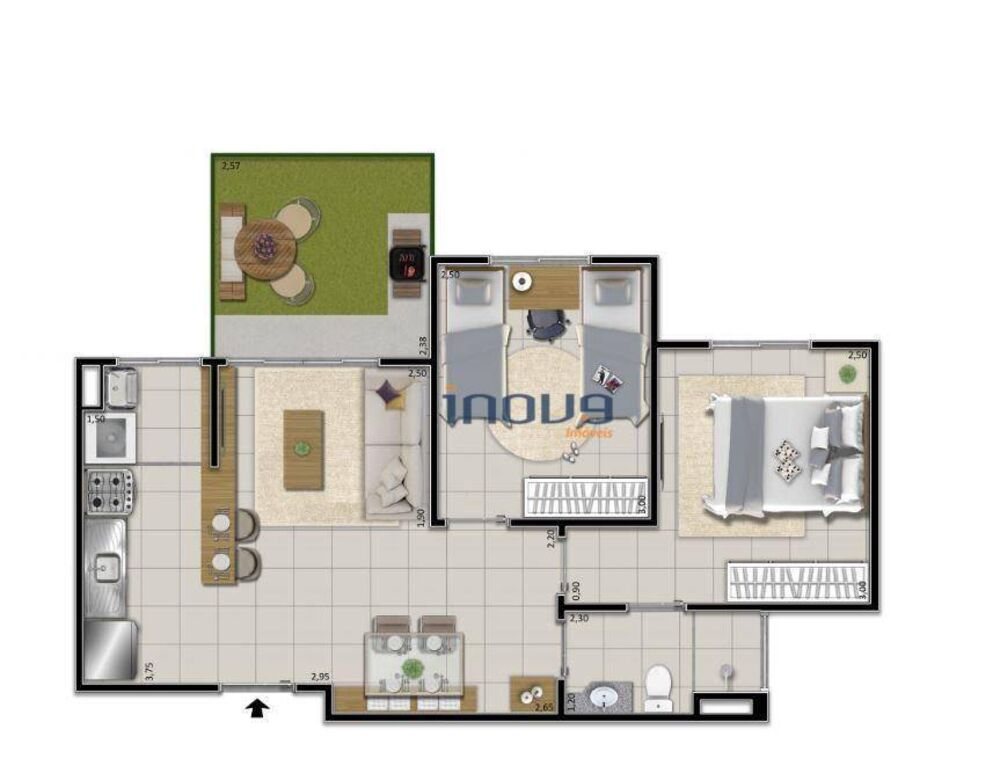 Apartamento, 2 quartos, 41 m² - Foto 16