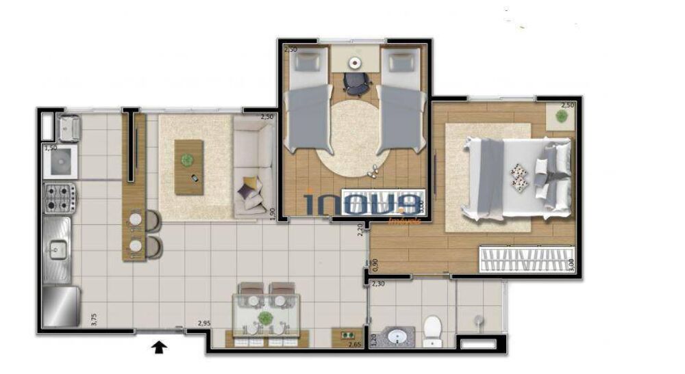 Apartamento, 2 quartos, 41 m² - Foto 14