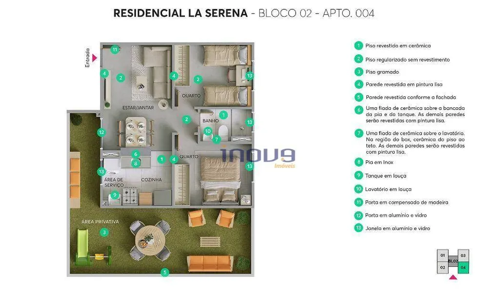 Apartamento, 2 quartos, 38 m² - Foto 10