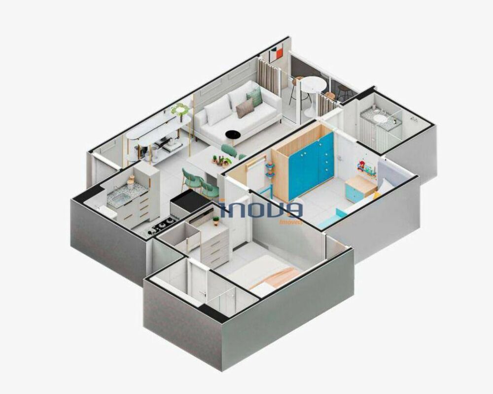 Apartamento, 2 quartos, 44 m² - Foto 7