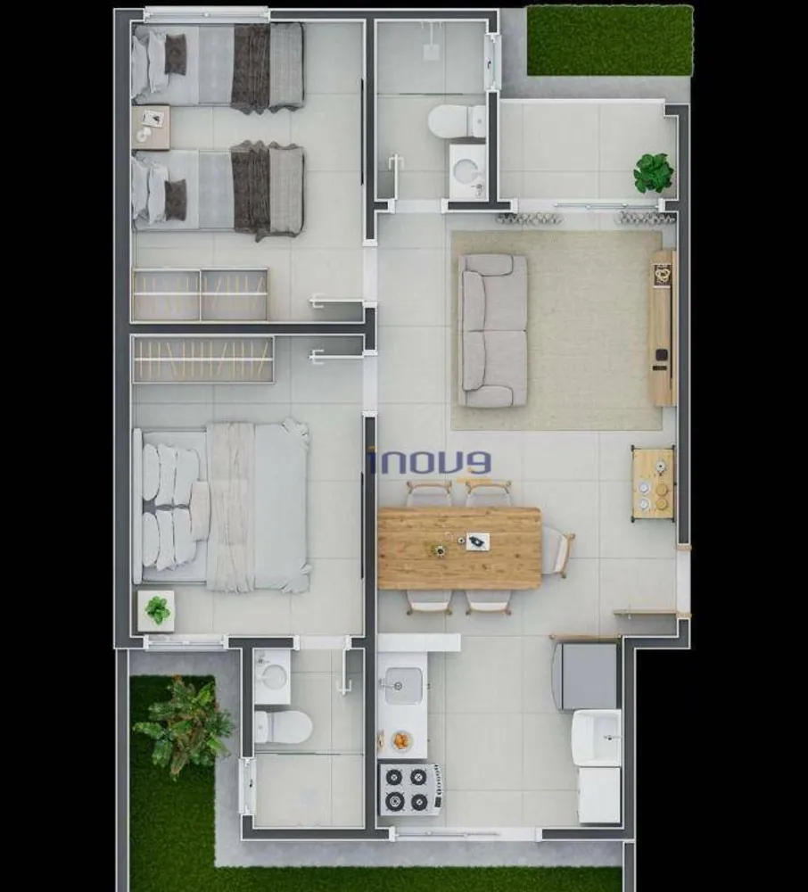 Casa, 2 quartos - Foto 6