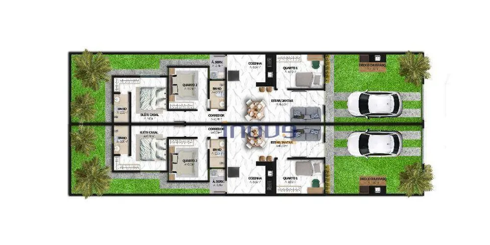 Casa, 3 quartos - Foto 16