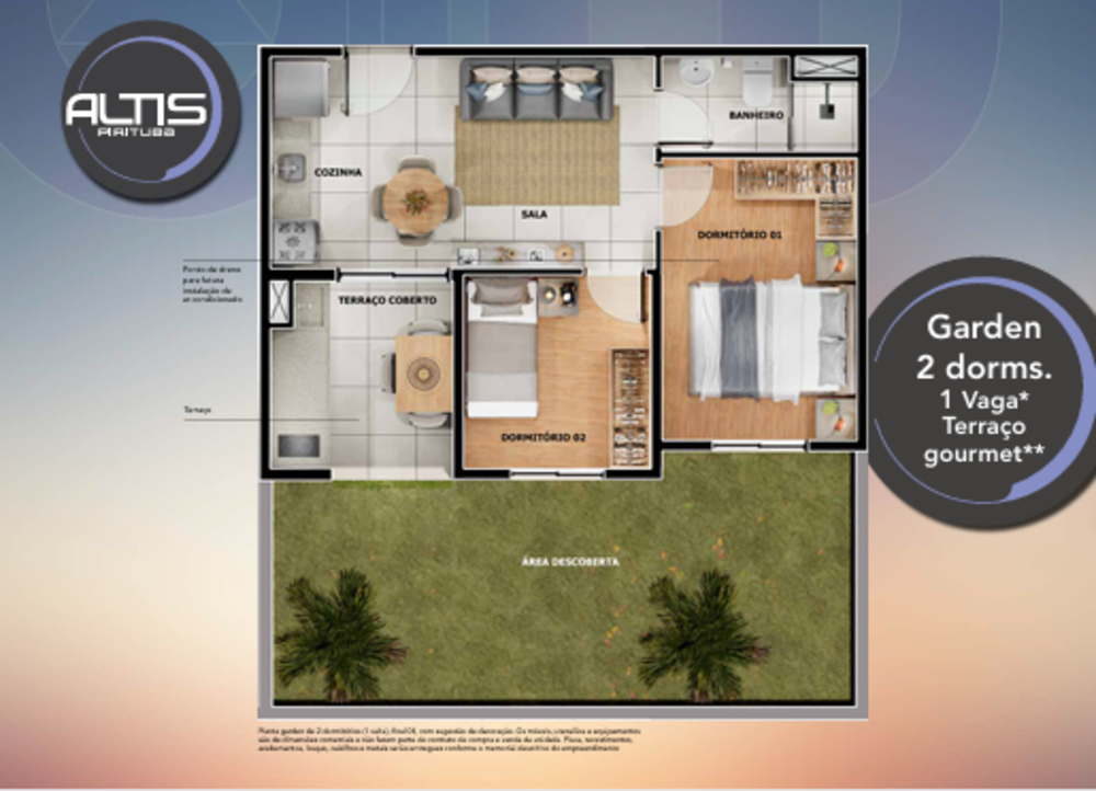 Apartamento, 2 quartos, 42 m² - Foto 12