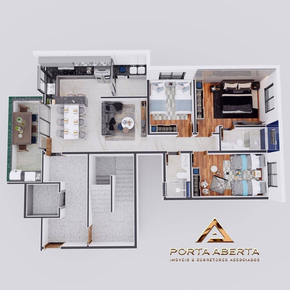 Apartamento, 3 quartos, 95 m² - Foto 1