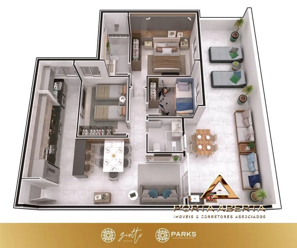 Apartamento, 2 quartos, 36 m² - Foto 11