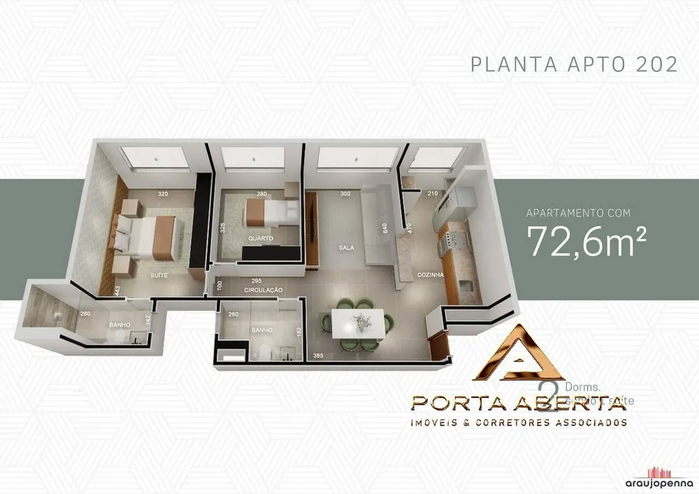Apartamento, 2 quartos, 72 m² - Foto 9