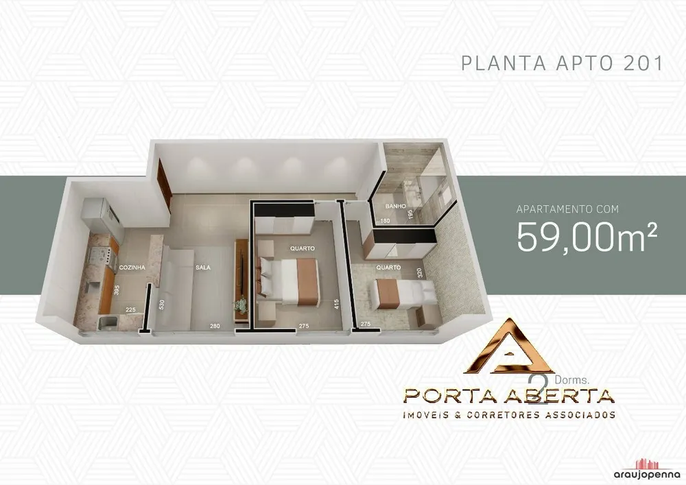 Apartamento, 2 quartos, 72 m² - Foto 5